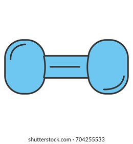 weight lifting gym icon