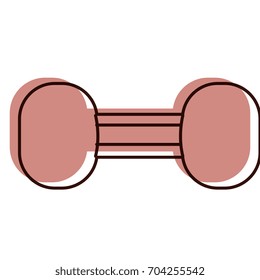 weight lifting gym icon