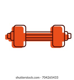 weight lifting gym icon
