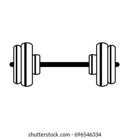weight lifting icon image 