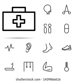 weight lifting icon. Universal set of web for website design and development, app development