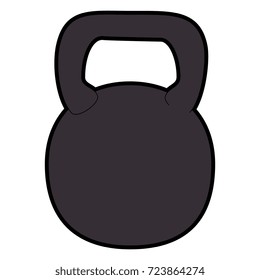weight lifting isolated icon