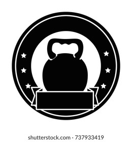 weight lifting isolated icon