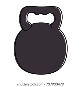 weight lifting isolated icon
