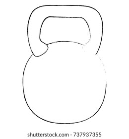 weight lifting isolated icon