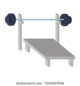 weight lifting table sport fitness