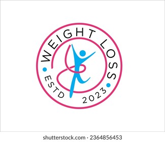 weight loss gym logo designs for health care logo and clinic