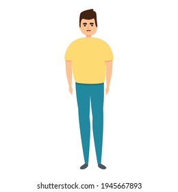 Weight loss icon. Cartoon of weight loss vector icon for web design isolated on white background