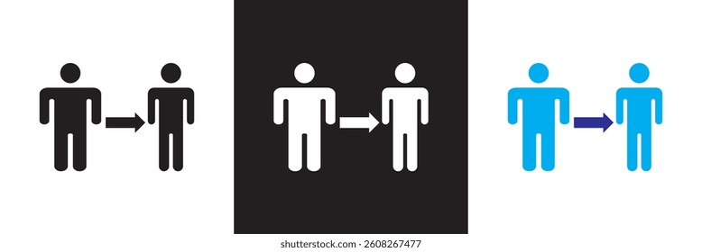 Weight Loss icon. Vector for websites, mobile interfaces, presentations, banner, visual branding etc. Vector illustration. isolated on white and black background. EPS 10