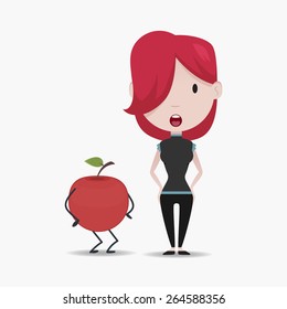 Weight loss illustration