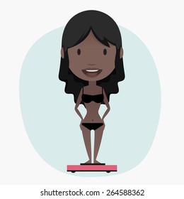 Weight loss illustration