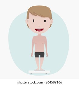 Weight loss illustration