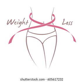 Weight Loss Illustration