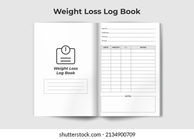 Workout log book Gym workout tracker notebook interior journal template  Design 11185455 Vector Art at Vecteezy