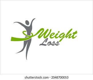 weight loss logo designs for women diet and health service or spa