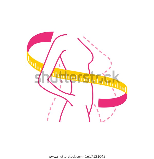 Weight Loss Program Logo Isolated Icon Stock Vector (Royalty Free ...