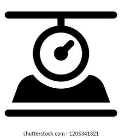 
A weight machine to measure weight of stuff 

