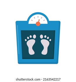 Weight Machine vector flat icon for web isolated on white background EPS 10 file