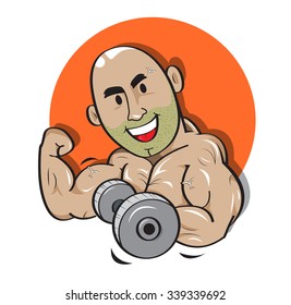  weight man power strong vector