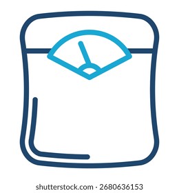 Elemento de icono de gestión de peso para el diseño