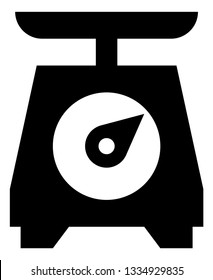 Weight Measure Scale Vector Icon