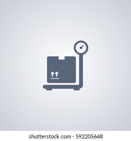 Weight measurement icon