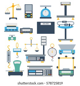 Weight measurement instrumentation tool vector.