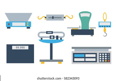 Weight measurement instrumentation tool vector.