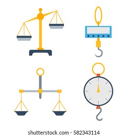 Weight measurement instrumentation tool vector.