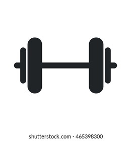 weight metal heavy bodybuilding icon. Isolated and flat illustration. Vector graphic