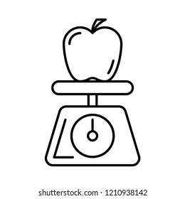 weight  meter  apple 