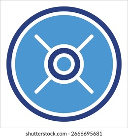 Gewichtsplatten Symbol Element für Design