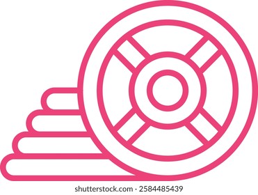 Weight Plates vector icon. Can be used for printing, mobile and web applications.
