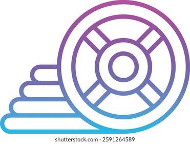 Weight Plates vector icon. Can be used for printing, mobile and web applications.