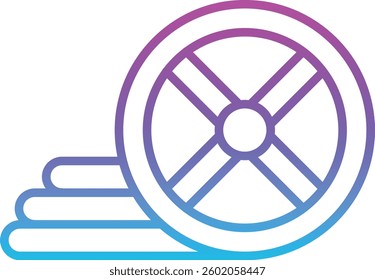 Weight Plates vector icon. Can be used for printing, mobile and web applications.