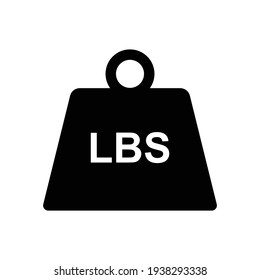 weight pound sign icon vector