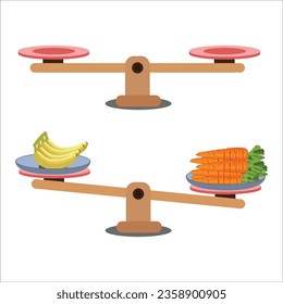 Scale Weight Balance Outline Vector Illustration Royalty Free SVG,  Cliparts, Vectors, and Stock Illustration. Image 76343566.