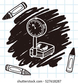 weight scale doodle