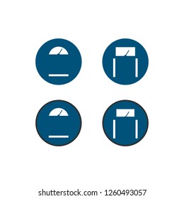 Weight scale exercise vector set