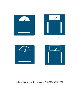 Weight scale exercise vector set