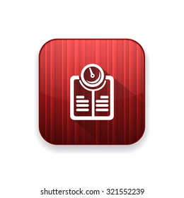 weight scale icon