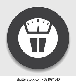 weight scale icon