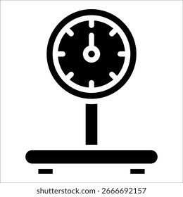 Elemento de icono de escala de peso para diseño