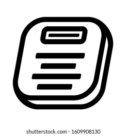 weight scale icon isolated sign symbol vector illustration - high quality black style vector icons
