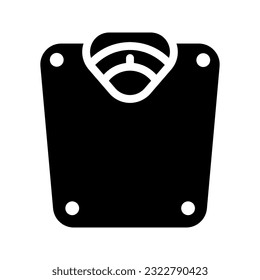 Weight Scale icon. sign for mobile concept and web design. vector illustration