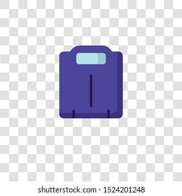 weight scale icon sign and symbol. weight scale color icon for website design and mobile app development. Simple Element from medical collection for mobile concept and web apps icon.