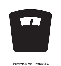 Weight scale icon in trendy flat style design. Vector graphic illustration. Suitable for website design, logo, app, and ui. EPS 10.