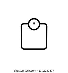 Weight Scale Icon Vector Illustration - Vector