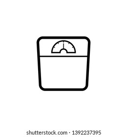 Weight Scale Icon Vector Illustration - Vector