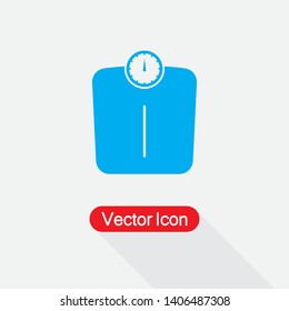 Weight Scale Icon Vector Illustration Eps10